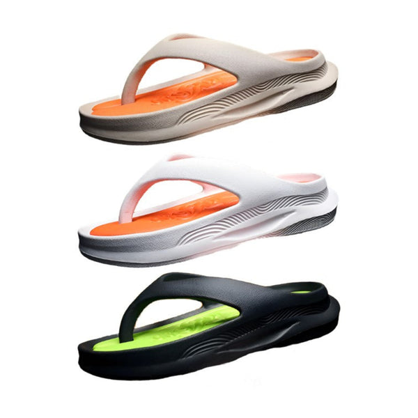 Men’s Cushioned Heel Flip Flops