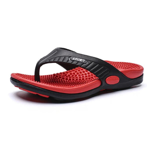 Massage Granule Footbed Slippers